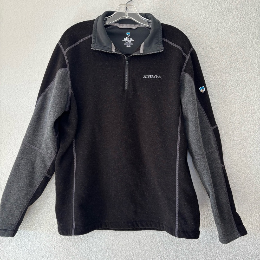 Kuhl Men's Revel Fleece Pullover Sweater Size Large 1/4 Zip Outdoors Gorpcore